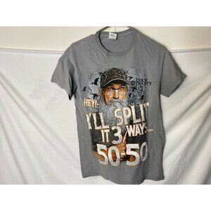 DUCK DYNASTY WOMENS SIZE SMALL 4/6 THSIRT TOP SHIRT GILDAN